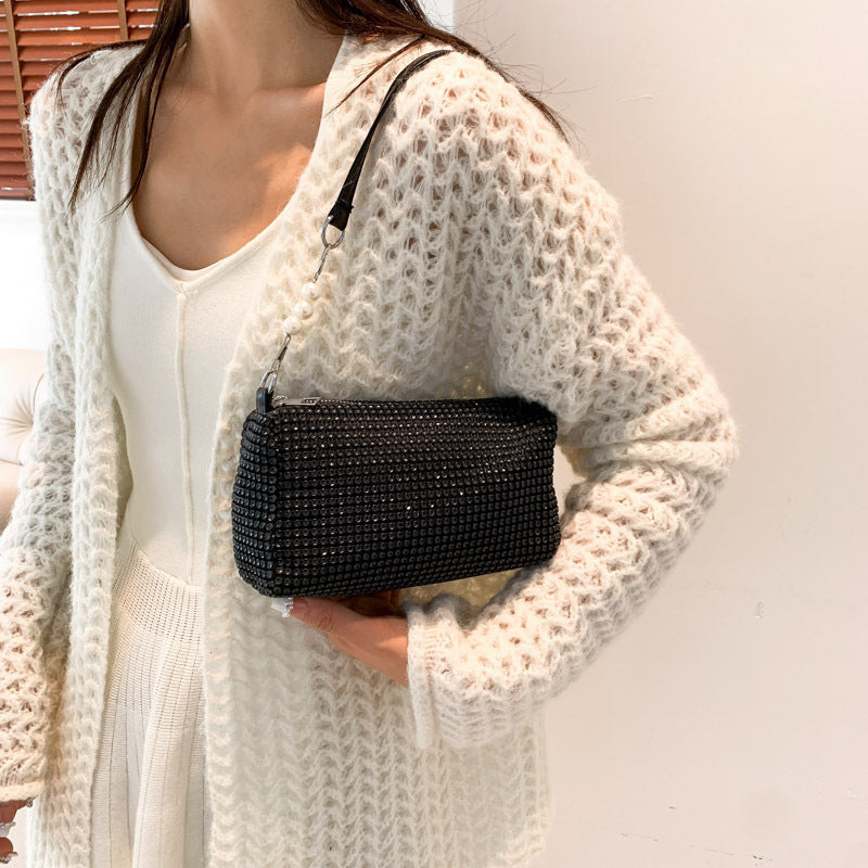 Elegant Crystal-Embellished Evening Clutch — product view 6