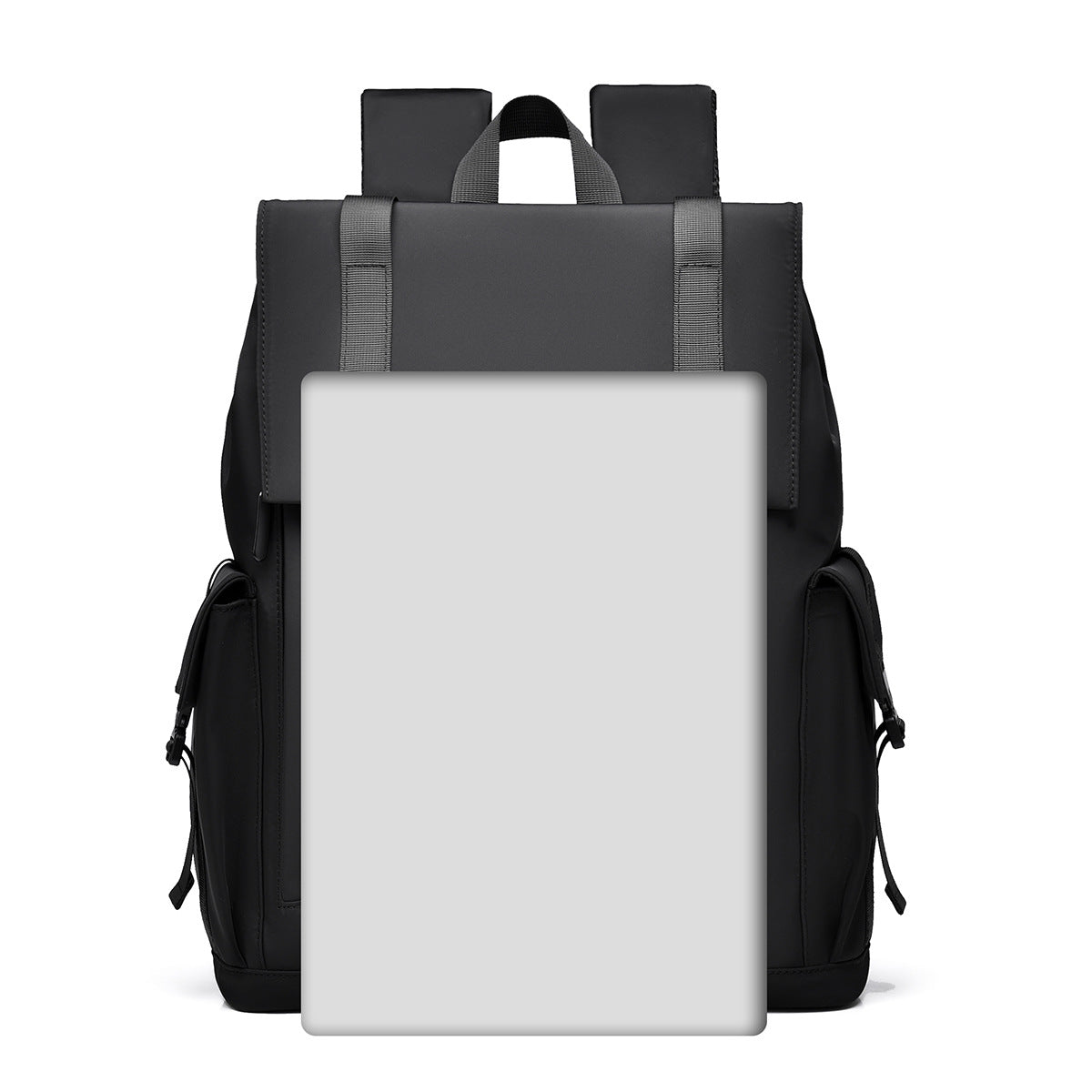 Functional Laptop Backpack with Ergonomic Back Padding and Multifunctional Pockets LoungeYard — product view 2