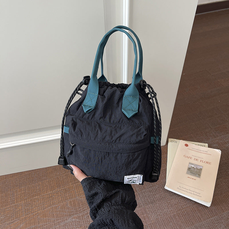Multi-Functional Drawstring Utility Tote LoungeYard — product view 4