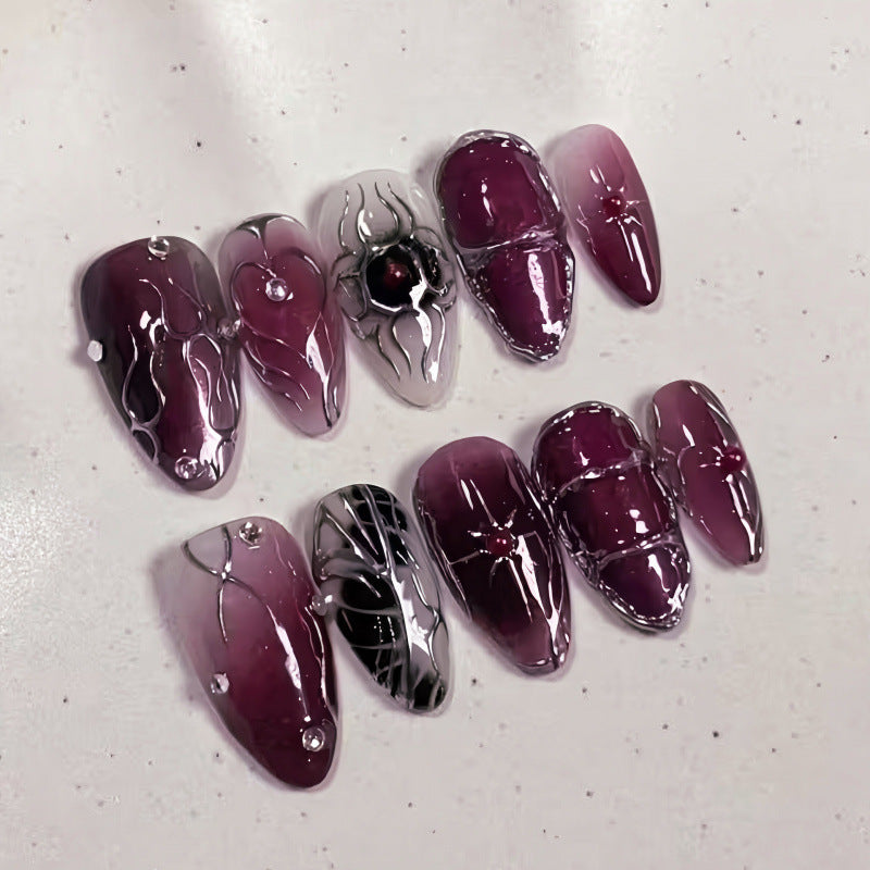 Artistic Glamorous Press-On Nail Set — product view 1