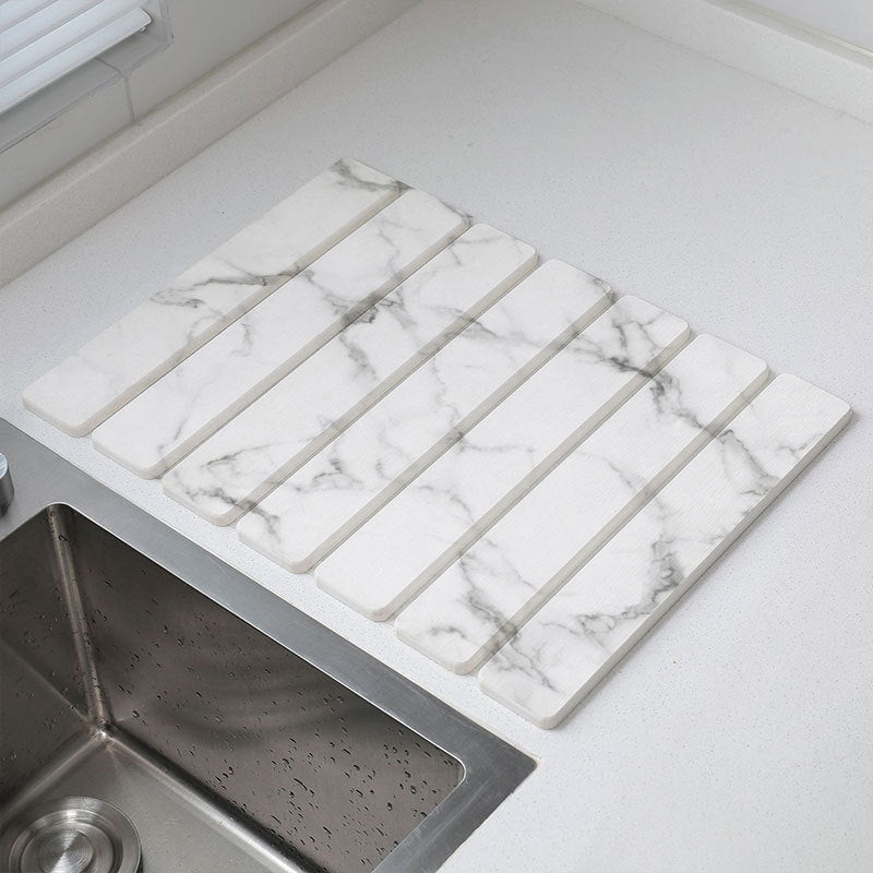 Marble Pattern Kitchen Draining Mat — product view 6