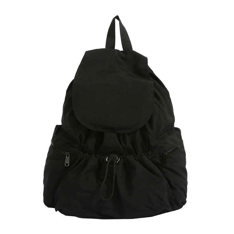 Casual Drawstring Closure Backpack LoungeYard — product view 4