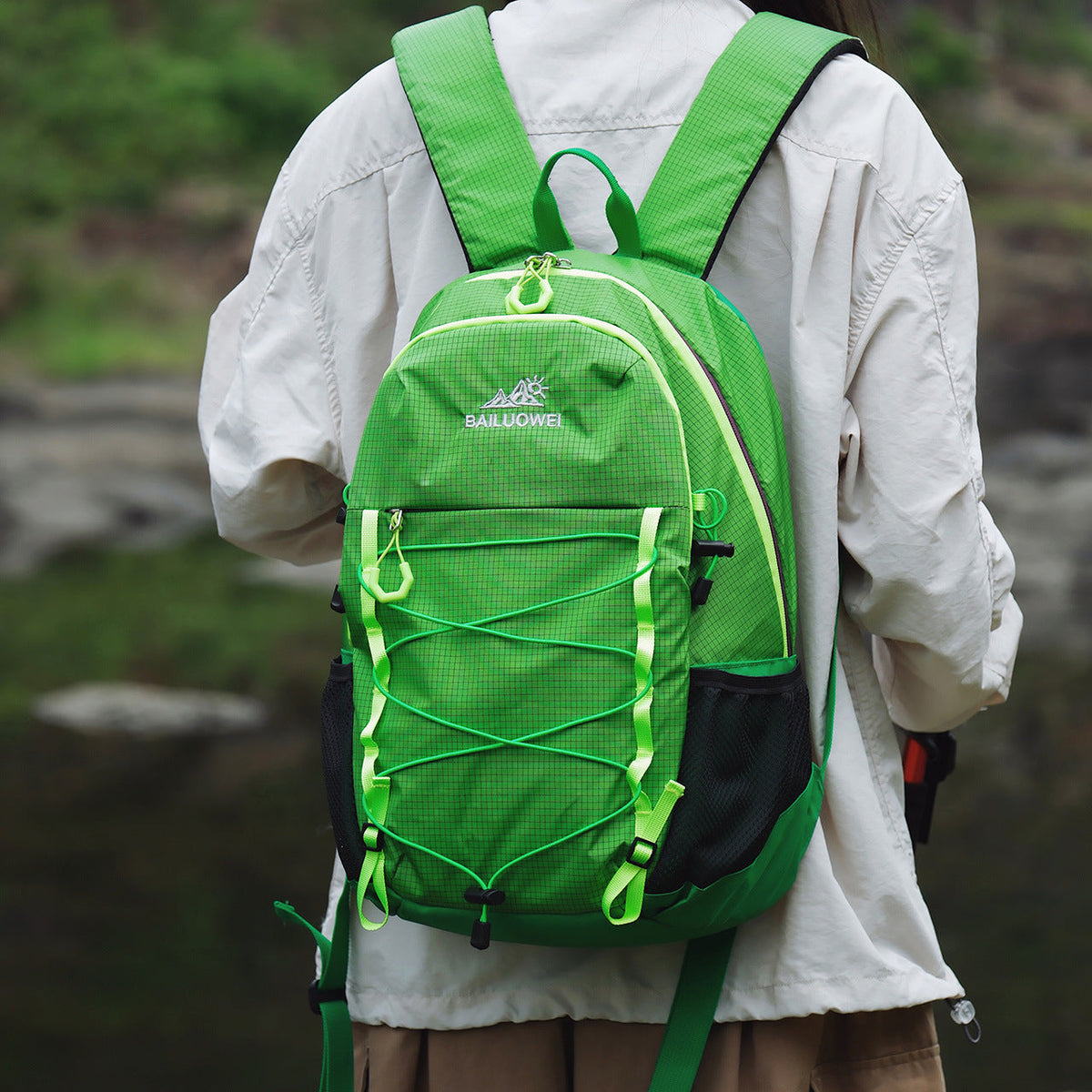 Hiking Backpack with Multiple Compartments LoungeYard — product view 2