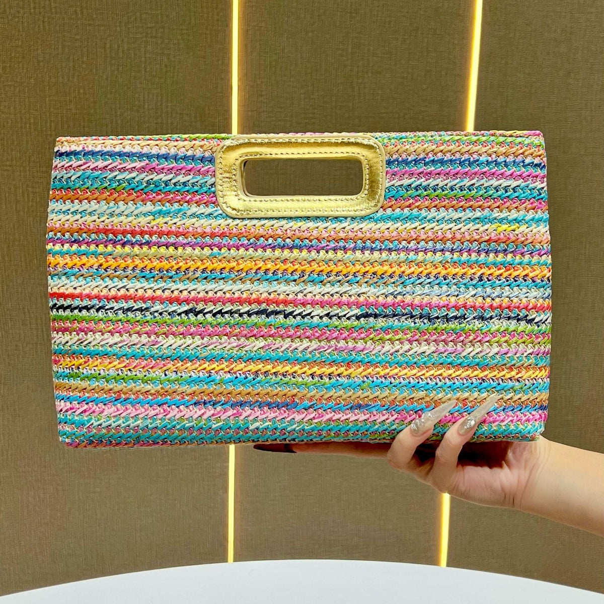 Woven Clutch Bag — product view 6