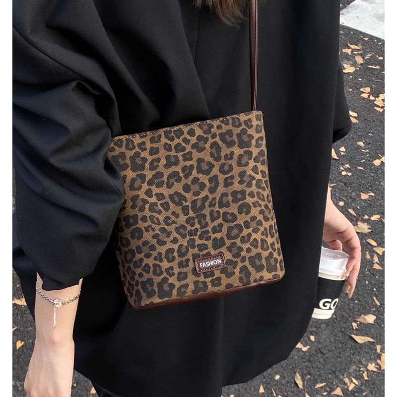 Fashionable Animal Print Crossbody Bag LoungeYard — product view 1