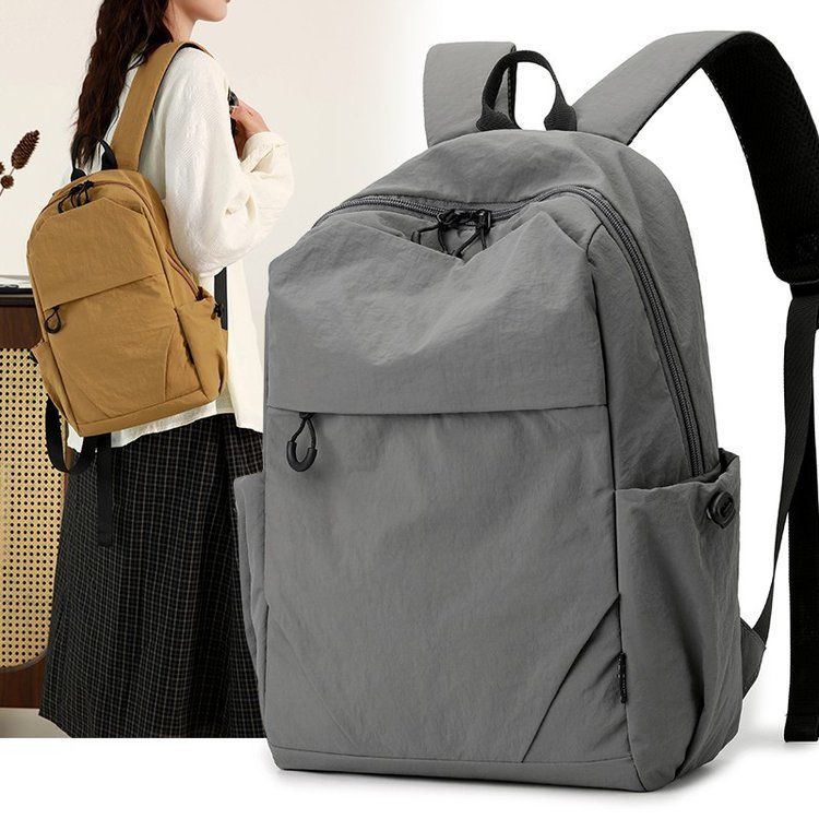 Everyday backpack with elastic side pockets LoungeYard — product view 1