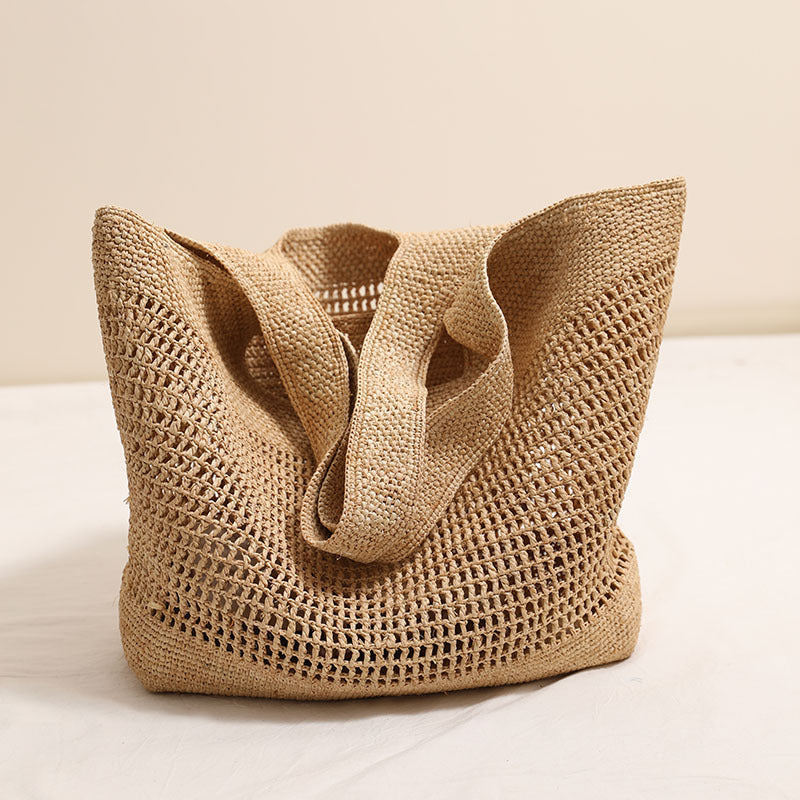 Handcrafted Mesh Tote Bag Made from Sustainable Material LoungeYard — product view 4