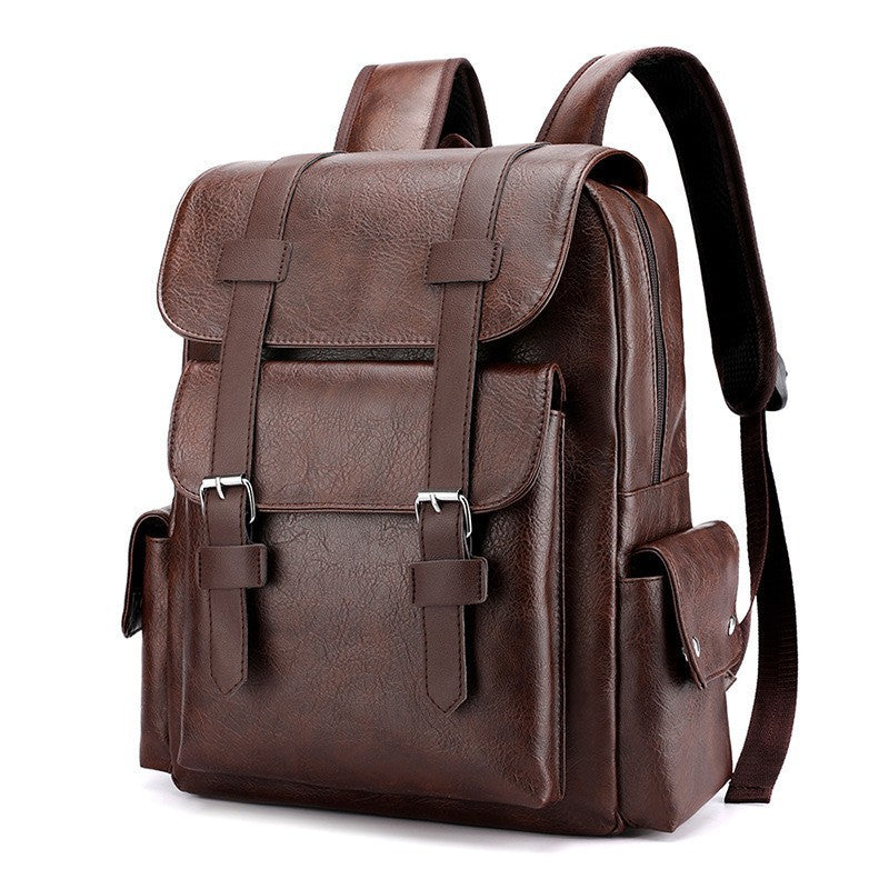 More modern backpack with stylish vintage design LoungeYard — product view 7
