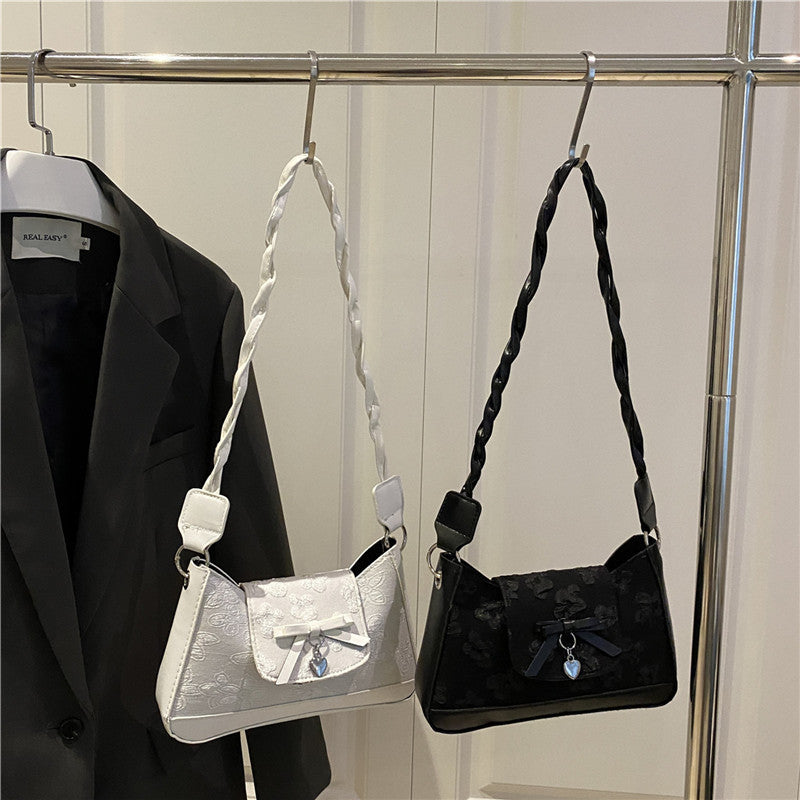 Elegant Bow Detail Shoulder Bag LoungeYard — product view 4