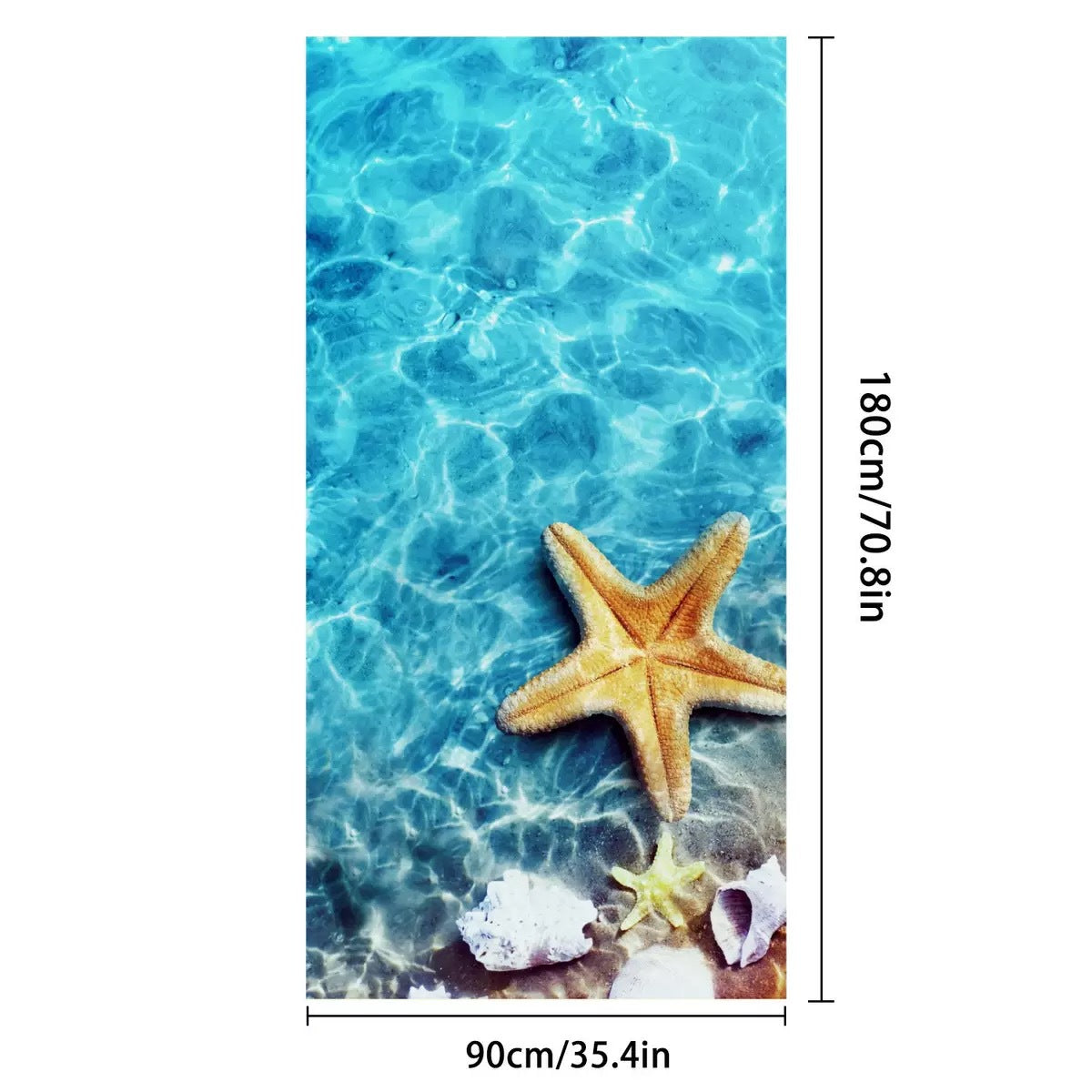 Artistic Beach Towel LoungeYard — product view 6