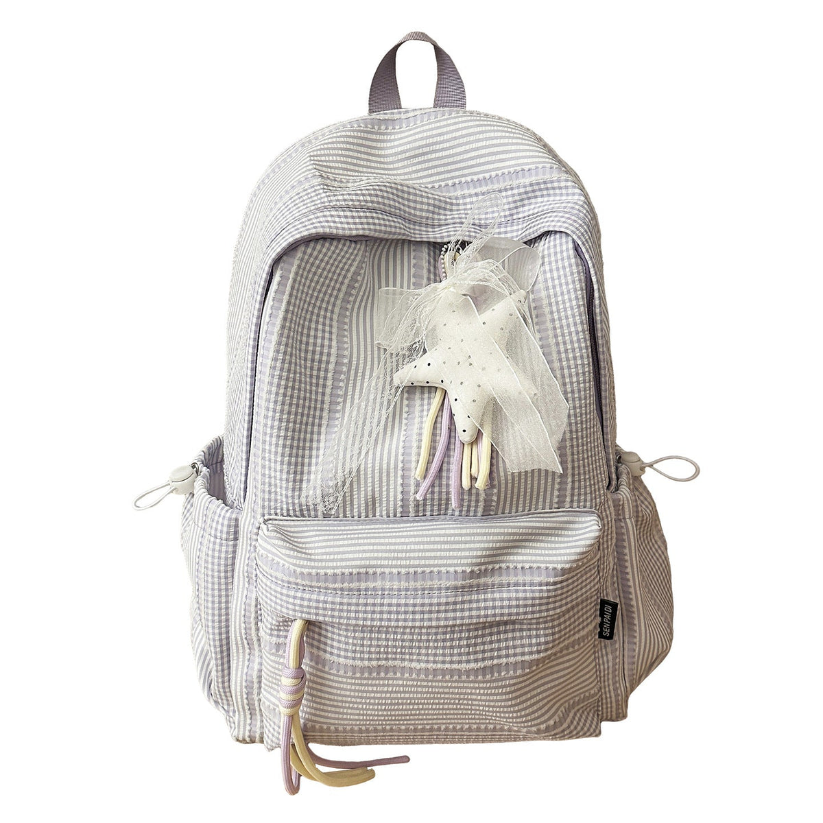 Stylish Striped Backpack — product view 3