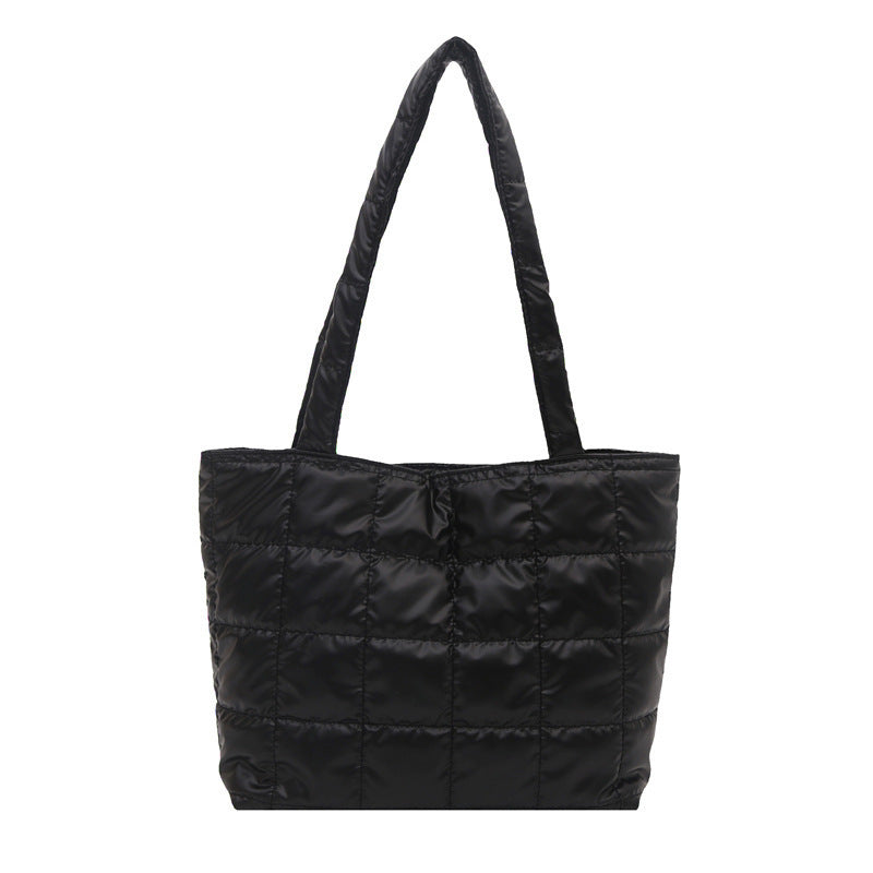 Padded Quilted Tote Bag LoungeYard — product view 5