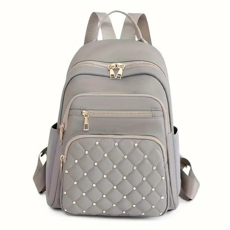 Quilted Multi-Pocket Backpack — product view 7