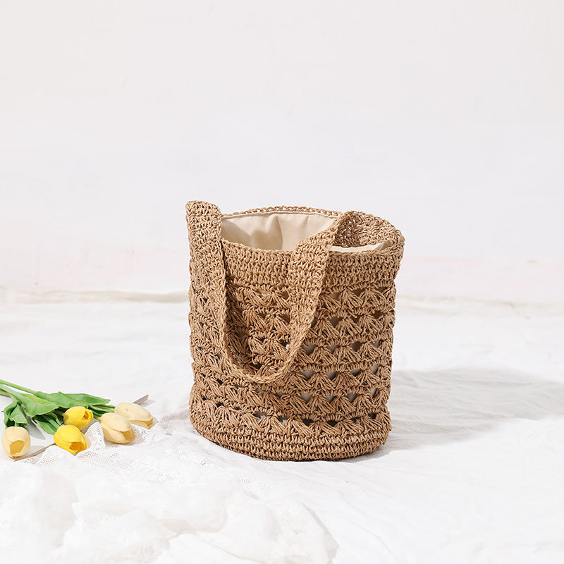 Handcrafted Macrame Shopper Bag LoungeYard — product view 4