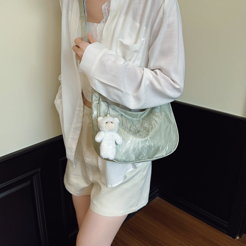 Contemporary Soft Leather Shoulder Bag LoungeYard — product view 3