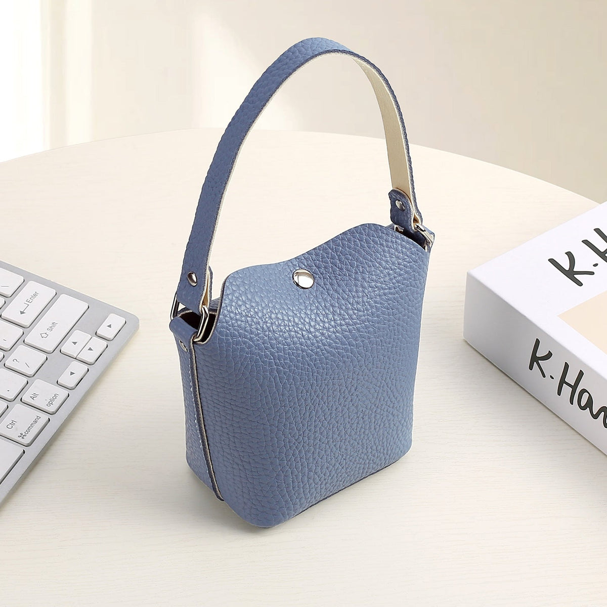 Mini Textured Handheld Bag — product view 3