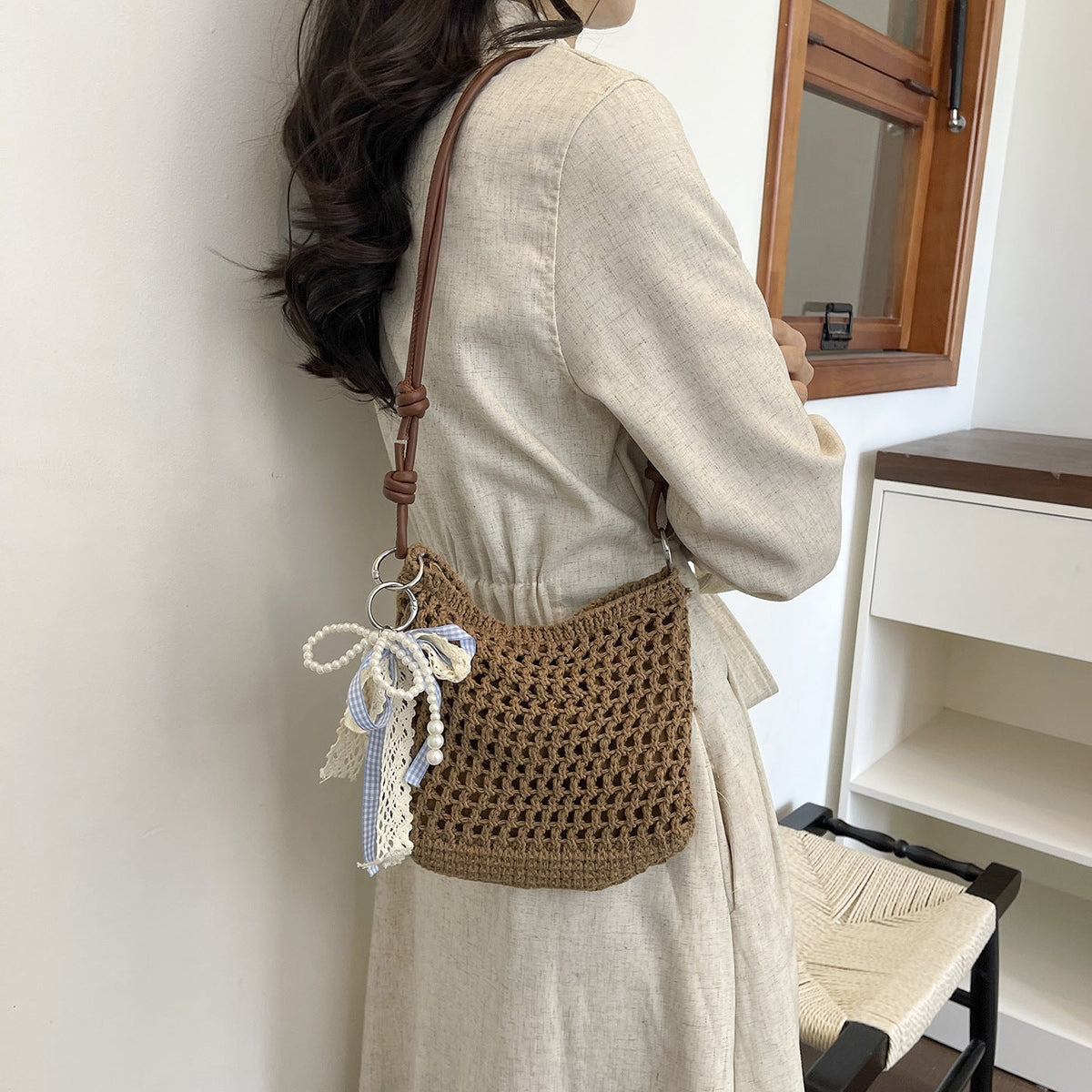 Crocheted Shoulder Bag — product view 4