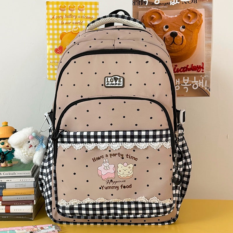 Fun-Themed Multi-Pocket Backpack LoungeYard — product view 7