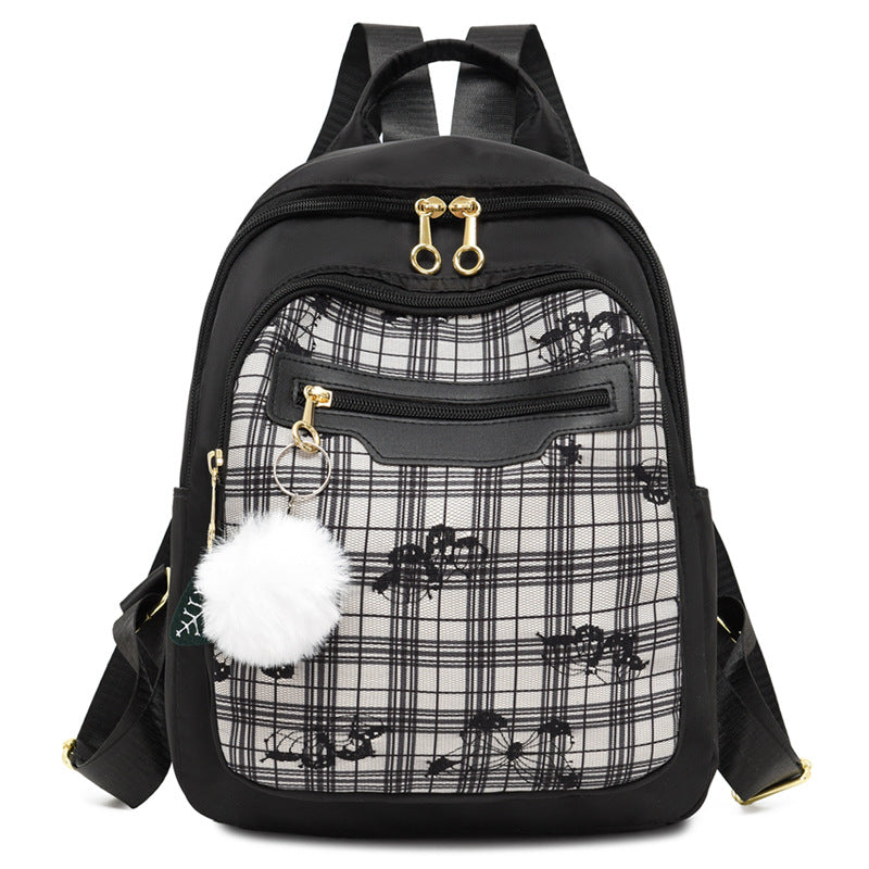 Floral Patterned Casual Backpack LoungeYard — product view 3