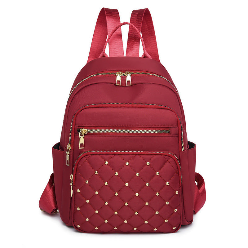 Quilted Multi-Pocket Backpack — product view 2