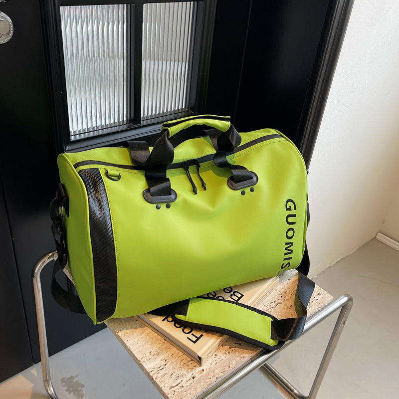 Waterproof Sport Duffel Bag With Sturdy Carry Handles And Adjustable Shoulder Strap LoungeYard — product view 1