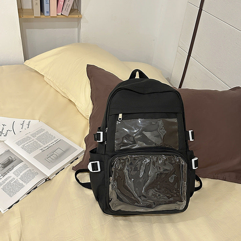 Clear Front Multi-Pocket Backpack LoungeYard — product view 7