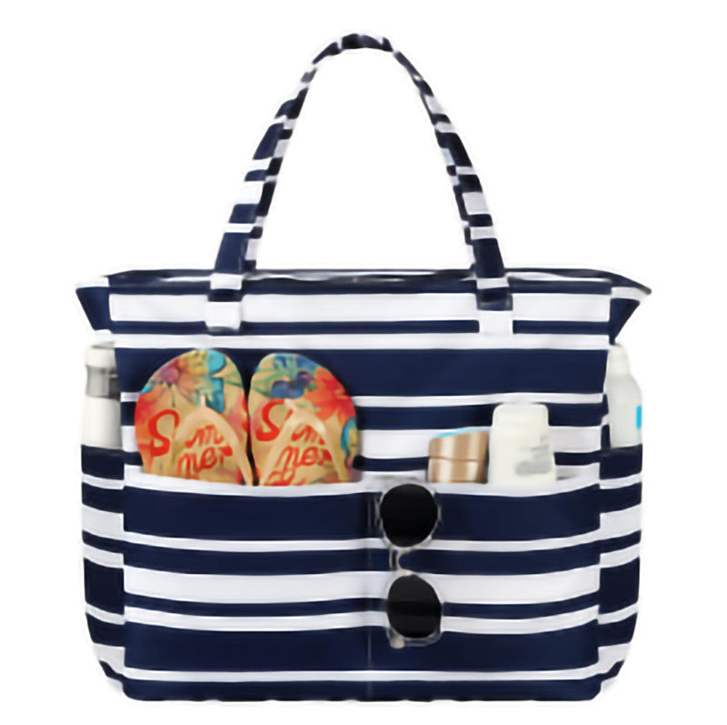 Beach bag with practical storage and sturdy design LoungeYard — product view 6