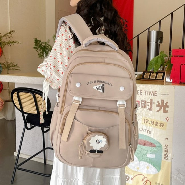 Fun Illustrated Cartoon-Themed Backpack LoungeYard — product view 2