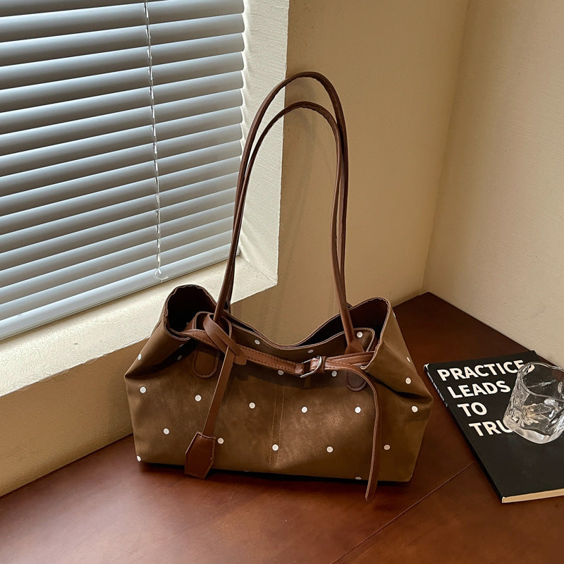 Stylish Suede Tote Bag — product view 4
