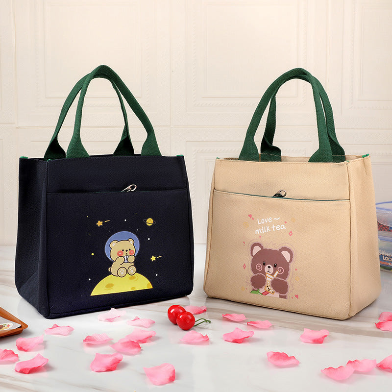 Insulated Food Carrier with Bear Design LoungeYard — product view 4