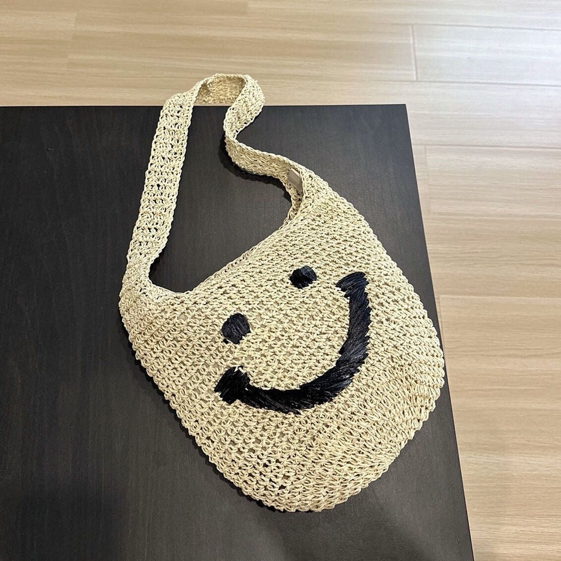 Handbag with Smiling Motif LoungeYard — product view 1