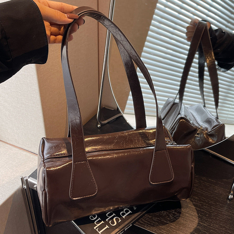 Elegant Glossy Handheld Tote Bag — product view 3
