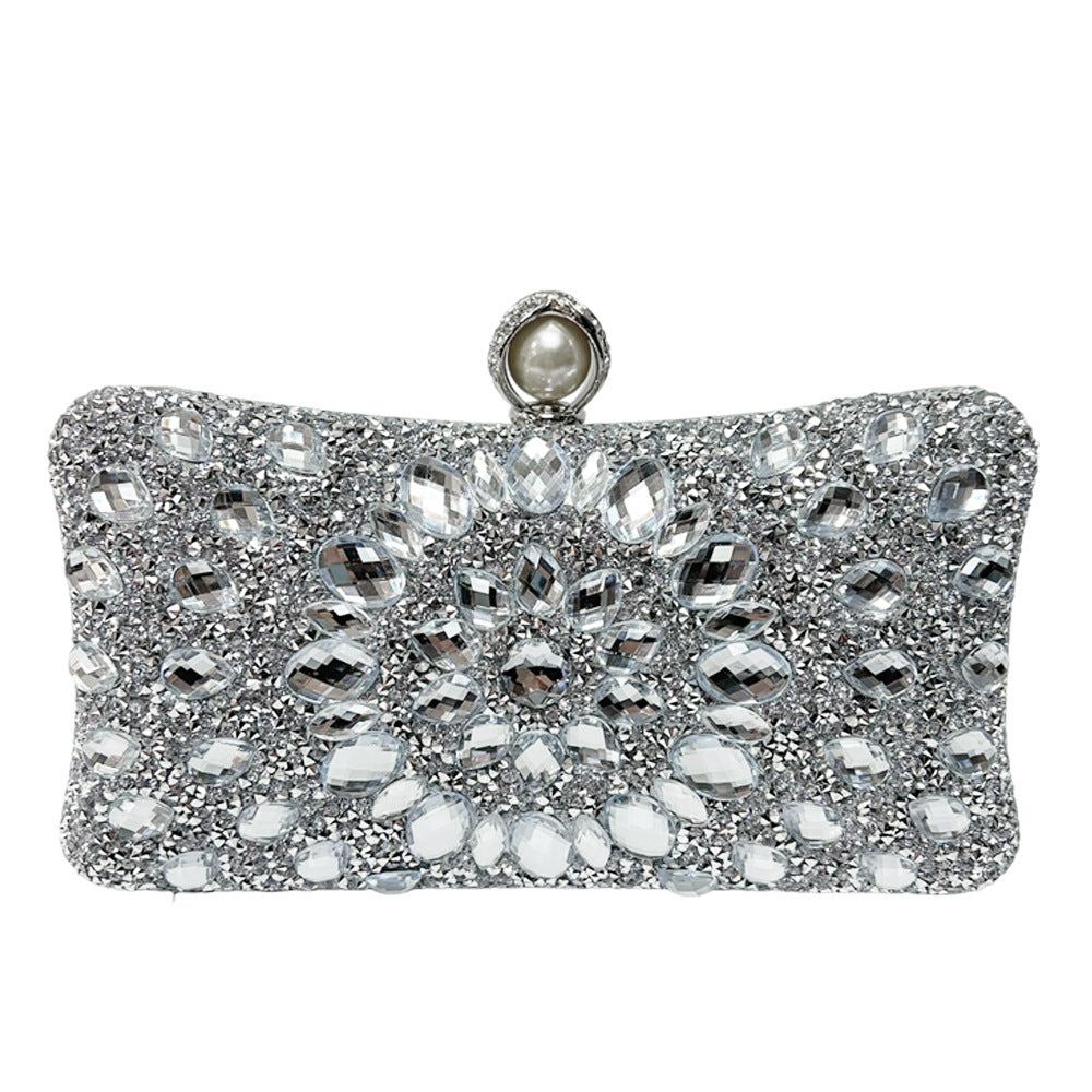 Ornate Gem-Embellished Evening Clutch — product view 5