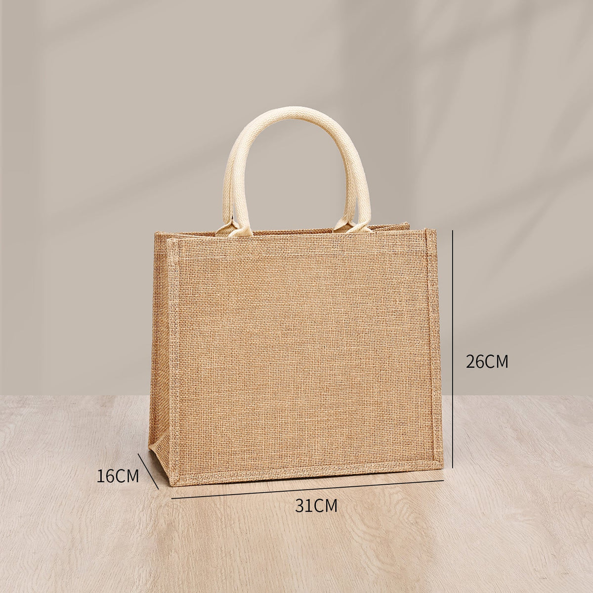 Eco-Friendly Jute Tote Bag LoungeYard — product view 7