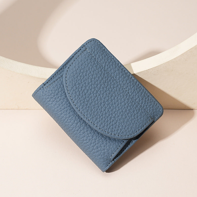 Textured Leather Cardholder Wallet — product view 4