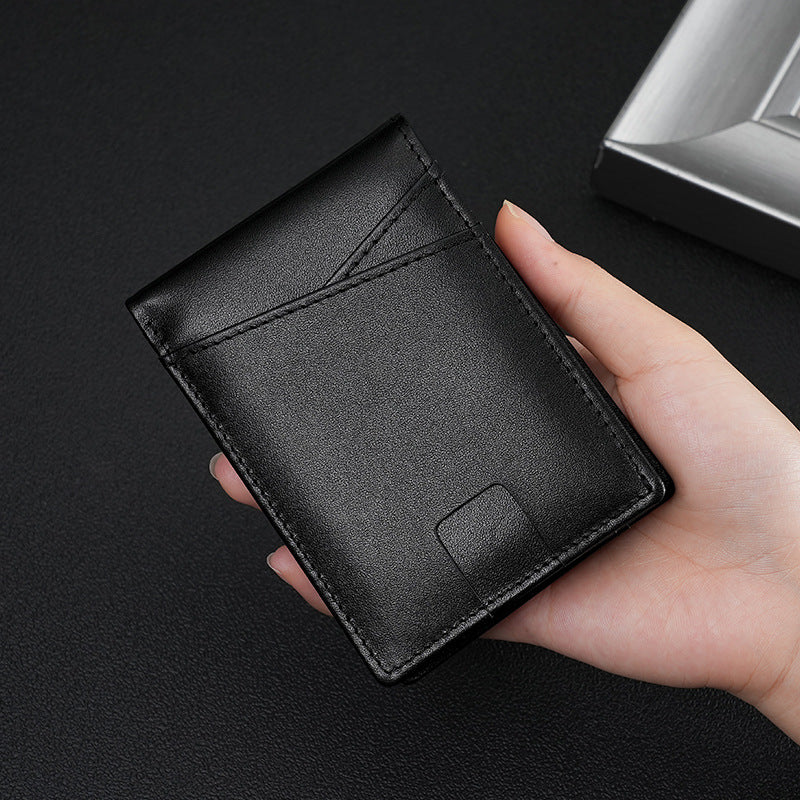 RFID-Blocking Leather Card Organizer — product view 5
