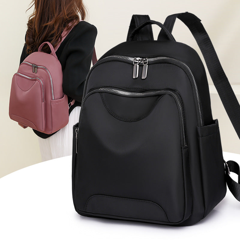 Sleek Minimalist Zip-Front Backpack LoungeYard — product view 1