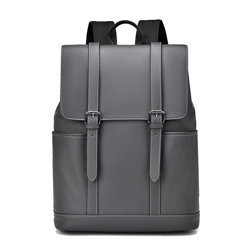 Stylish and Functional Leather Backpack LoungeYard — product view 5