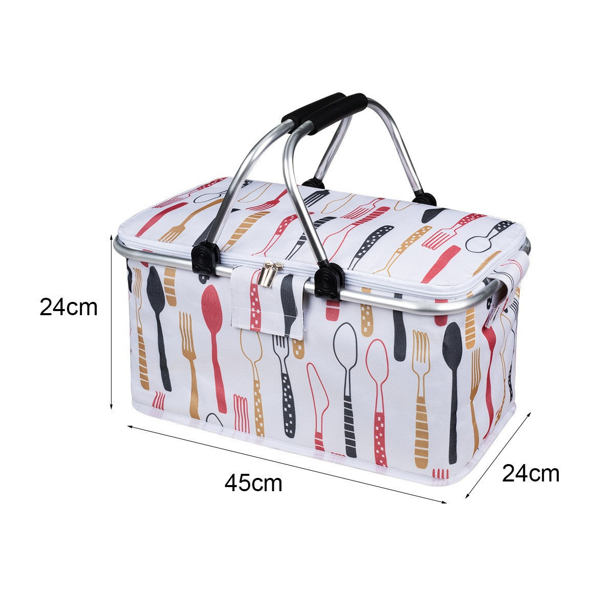 Ladies cooler bag with practical carrying handles and insulating function LoungeYard — product view 6