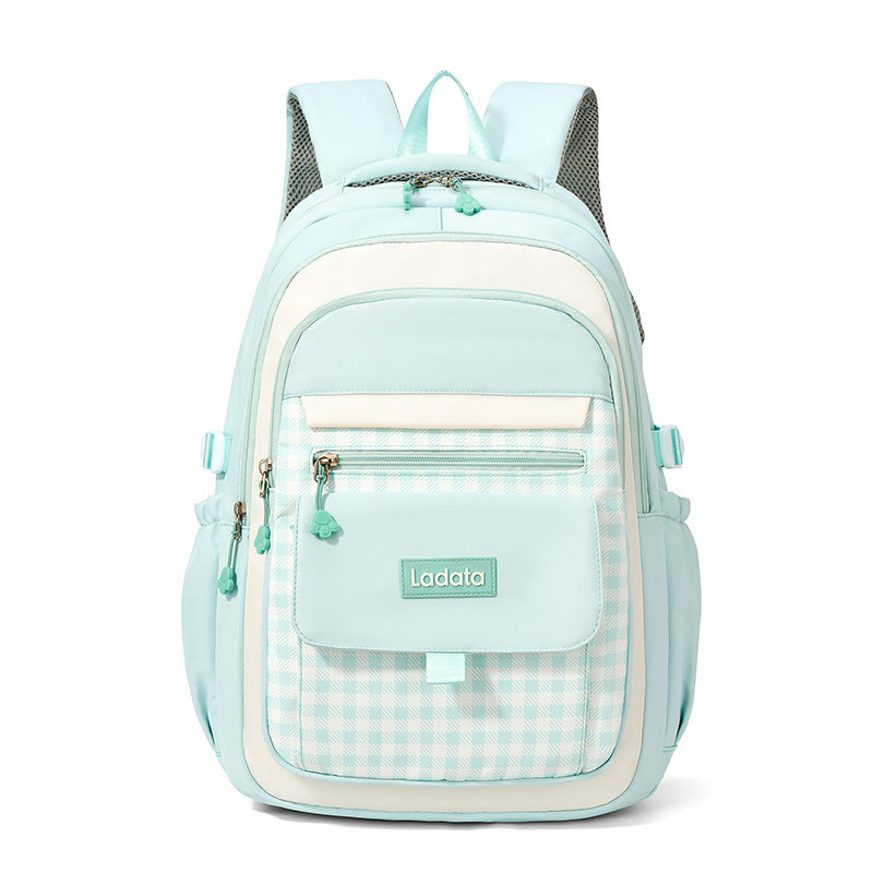 Stylish Geometric Patterned Backpack — product view 2