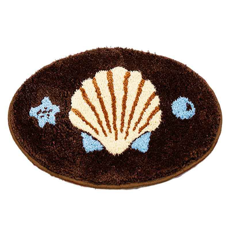 Marine-Themed Plush Area Rug Bowlift — product view 1