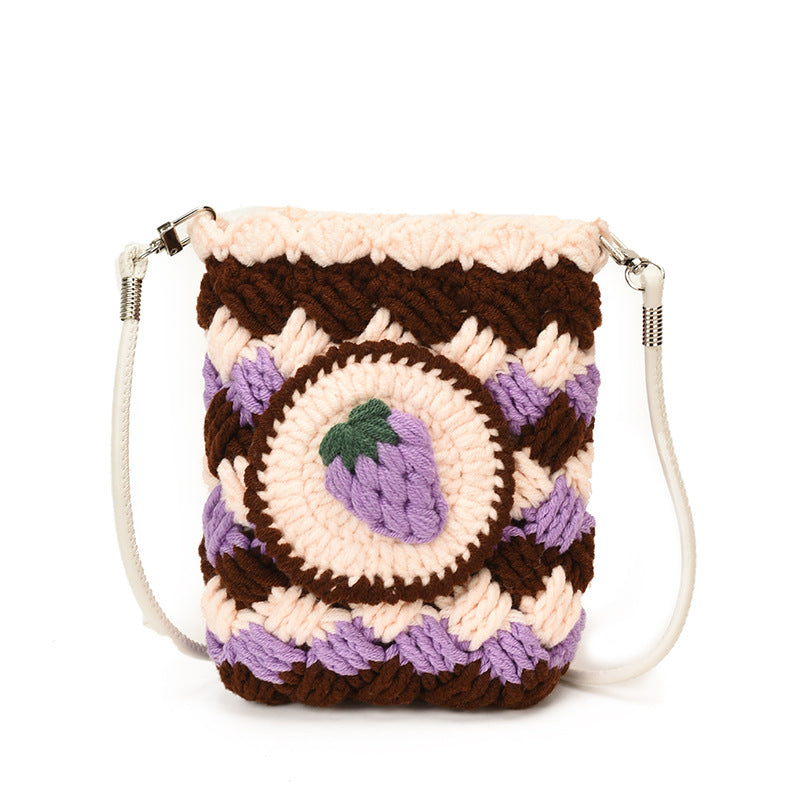 Crafted Crochet Mini Crossbody Bag — product view 1