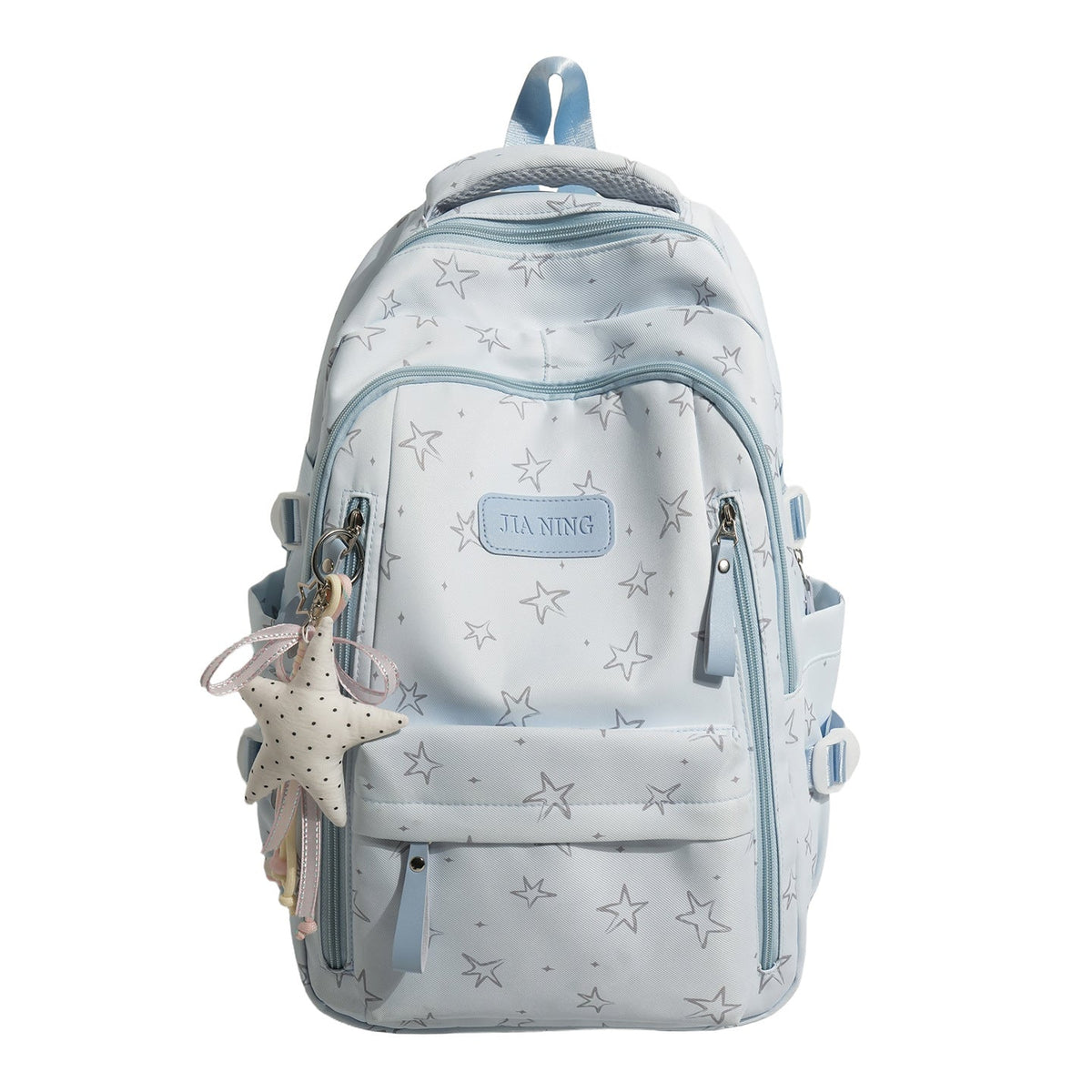 Multi-Functional Star-Embellished Backpack LoungeYard 1791205930 — product view 5