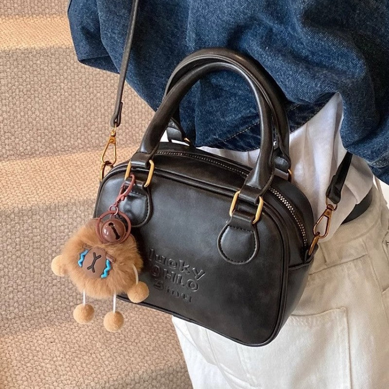 Vintage-Inspired Structured Handbag LoungeYard — product view 3
