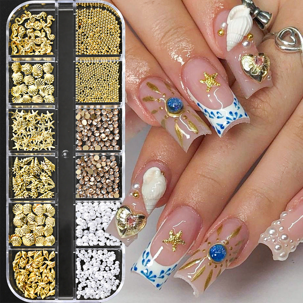 Premium Nail Art Decoration Charms Set — product view 1