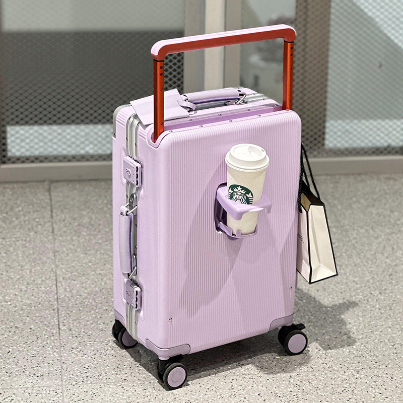 Elegant Hard-Shell Rolling Travel Case — product view 7