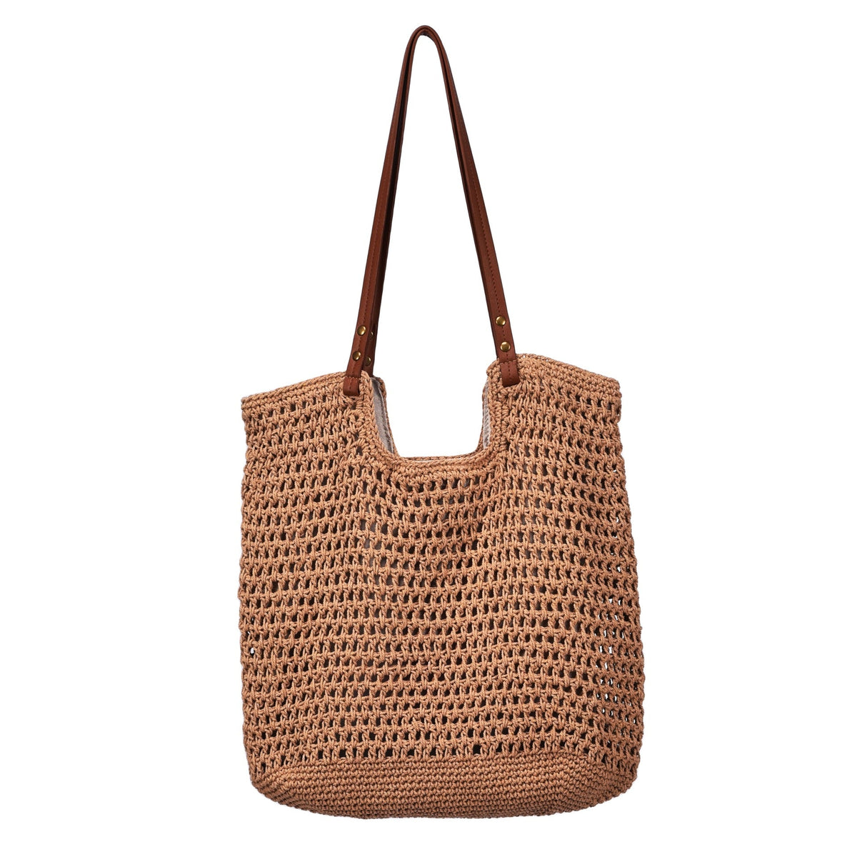 Handmade Macrame Tote Bag LoungeYard — product view 1