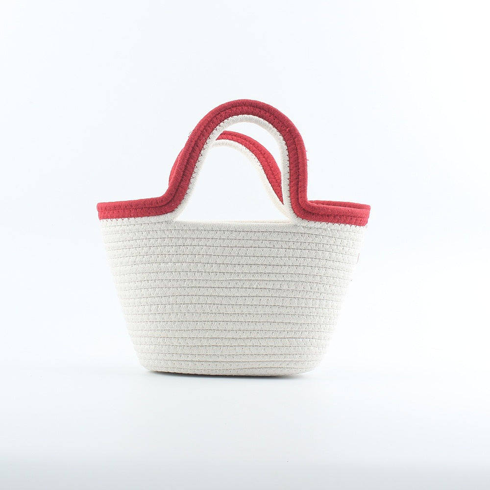 Picnic bag with cheerful fruit pattern LoungeYard — product view 5