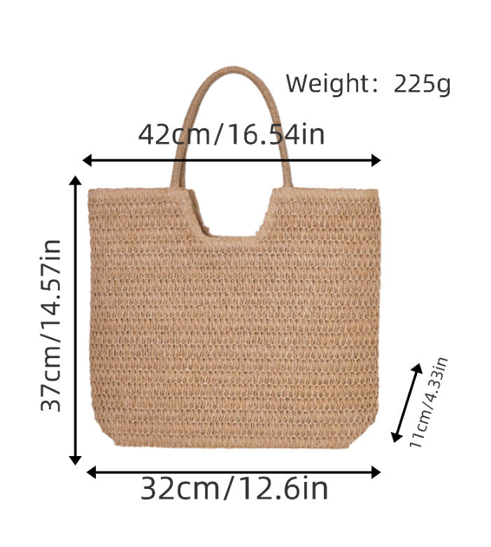 Handwoven Beach Bag LoungeYard — product view 6