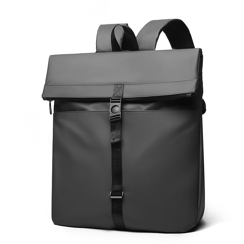 Modern Waterproof Roll-Top Backpack LoungeYard — product view 1